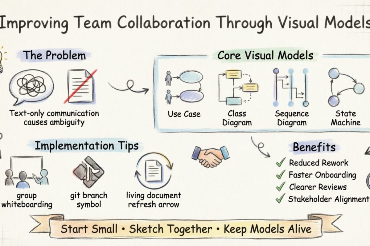 UML-Leitfaden: Verbesserung der Teamzusammenarbeit durch visuelle Modelle