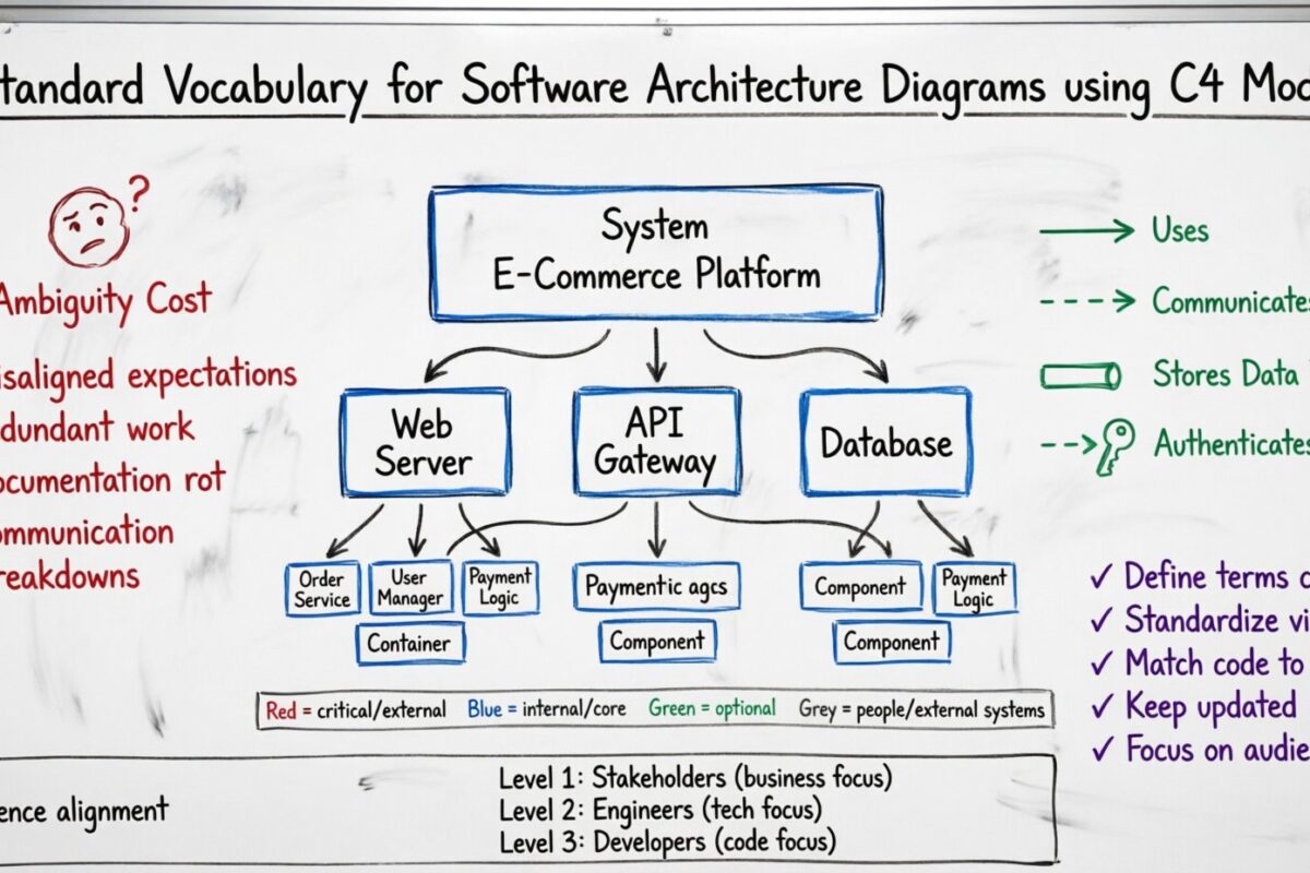 C4-Modell-Leitfaden: Aufbau eines standardisierten Vokabulars für Software-Architektur-Diagramme