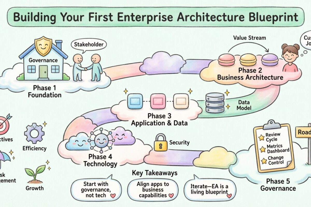 Ein umfassender Leitfaden: Erstellen Ihres ersten Enterprise-Architektur-Blueprints