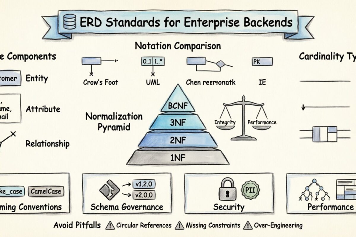 Definitive Übersicht über Entity-Relationship-Diagramm-Standards für Enterprise-Grade-Backends Definitive Übersicht über Entity-Relationship-Diagramm-Standards für Enterprise-Grade-Backends