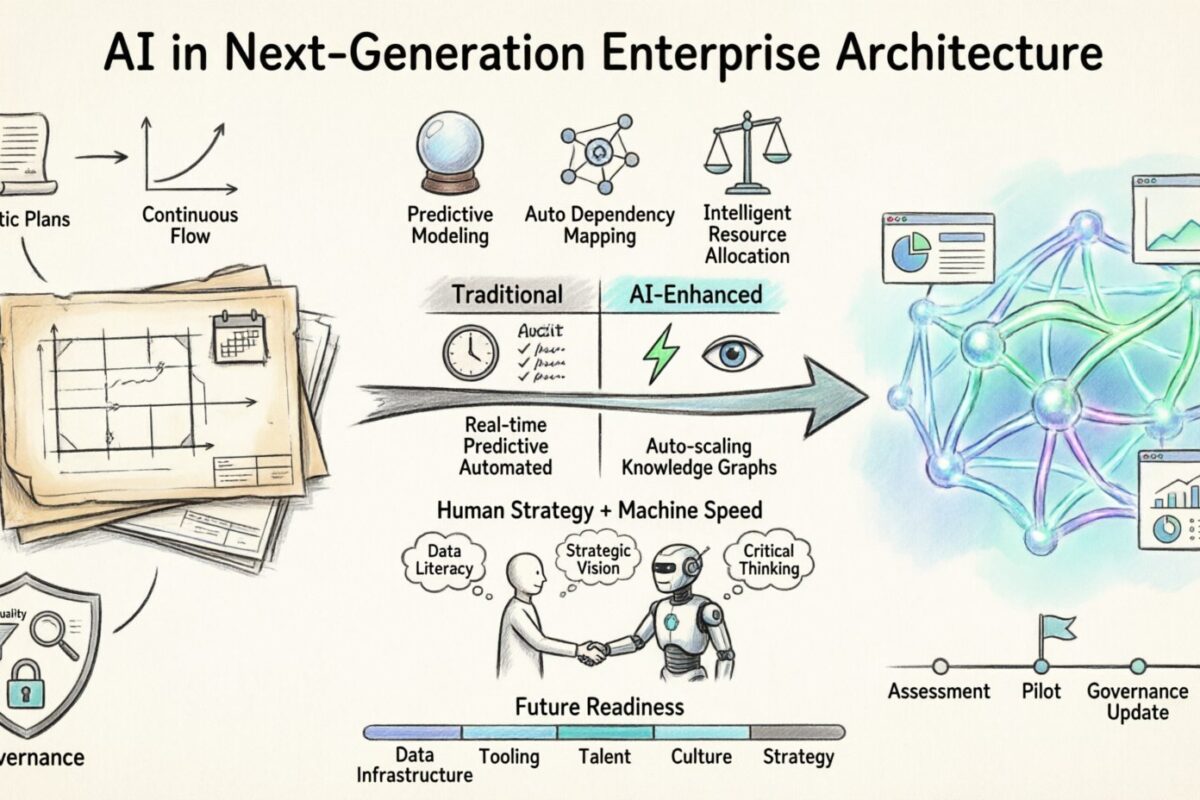 Perspectiva Futura: El Papel de la IA en la Formación de la Arquitectura Empresarial de Próxima Generación
