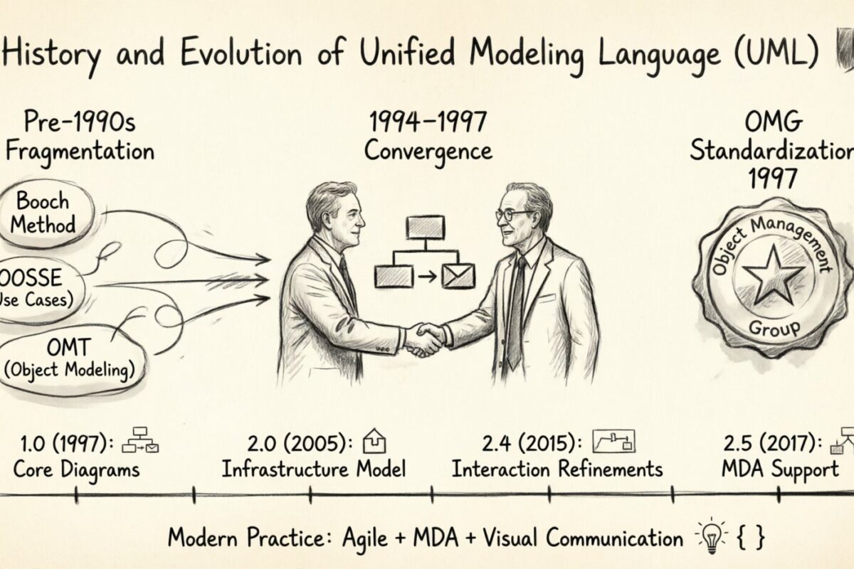 Historia y evolución del Lenguaje Unificado de Modelado