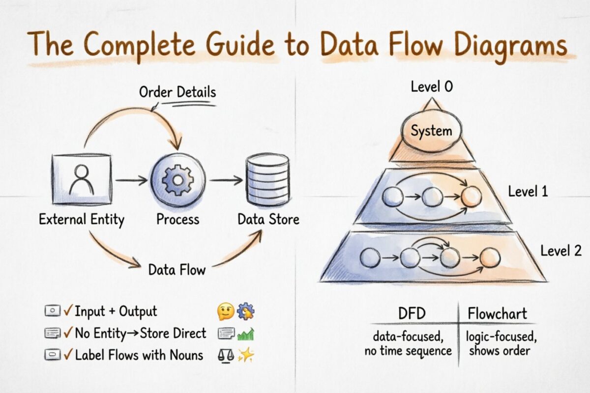 La guía completa sobre los diagramas de flujo de datos