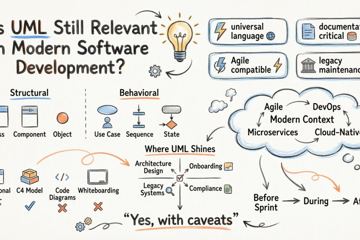 Le UML est-il encore pertinent dans le développement logiciel moderne ?