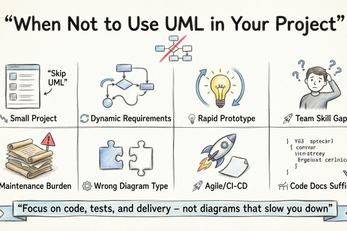 Guide UML : Quand ne pas utiliser UML dans votre projet