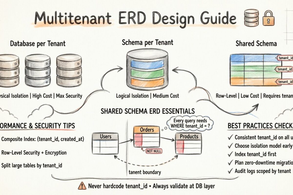 Approfondir : Naviguer les subtilités des conceptions de diagrammes de relations entre entités multilocataires
