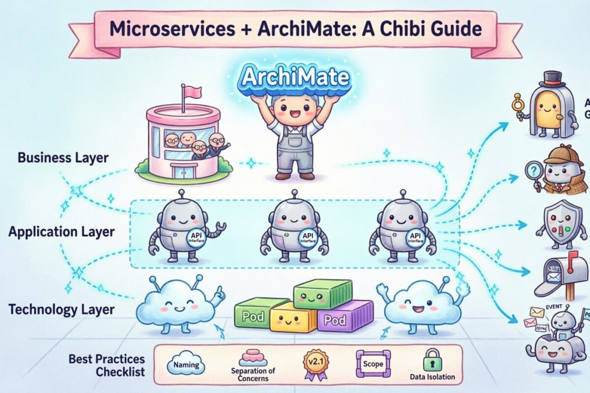Pemodelan Pola Microservices dalam ArchiMate