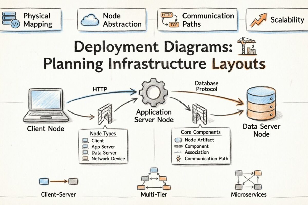 Diagram Penempatan UML: Merencanakan Tata Letak Infrastruktur