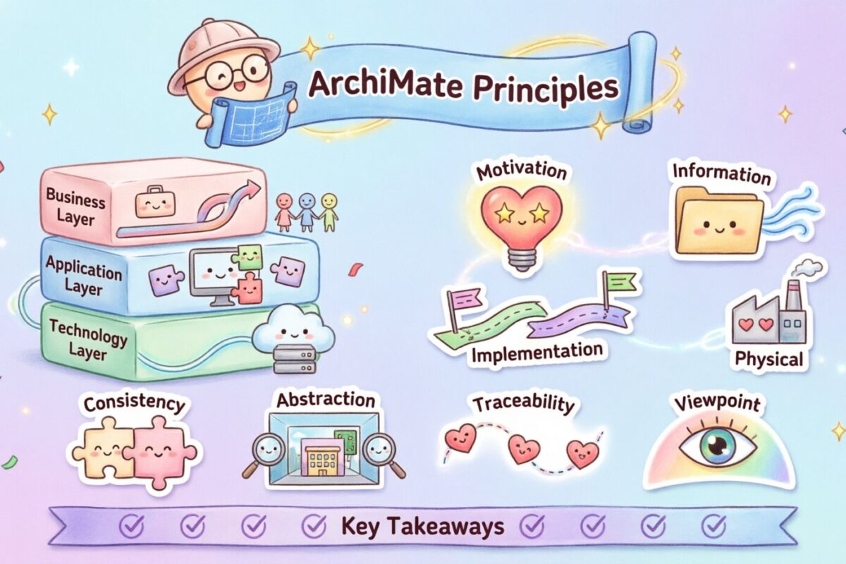 Enterprise Architecture की सफलता के लिए ArchiMate के मूल सिद्धांत Enterprise Architecture की सफलता के लिए ArchiMate के मूल सिद्धांत