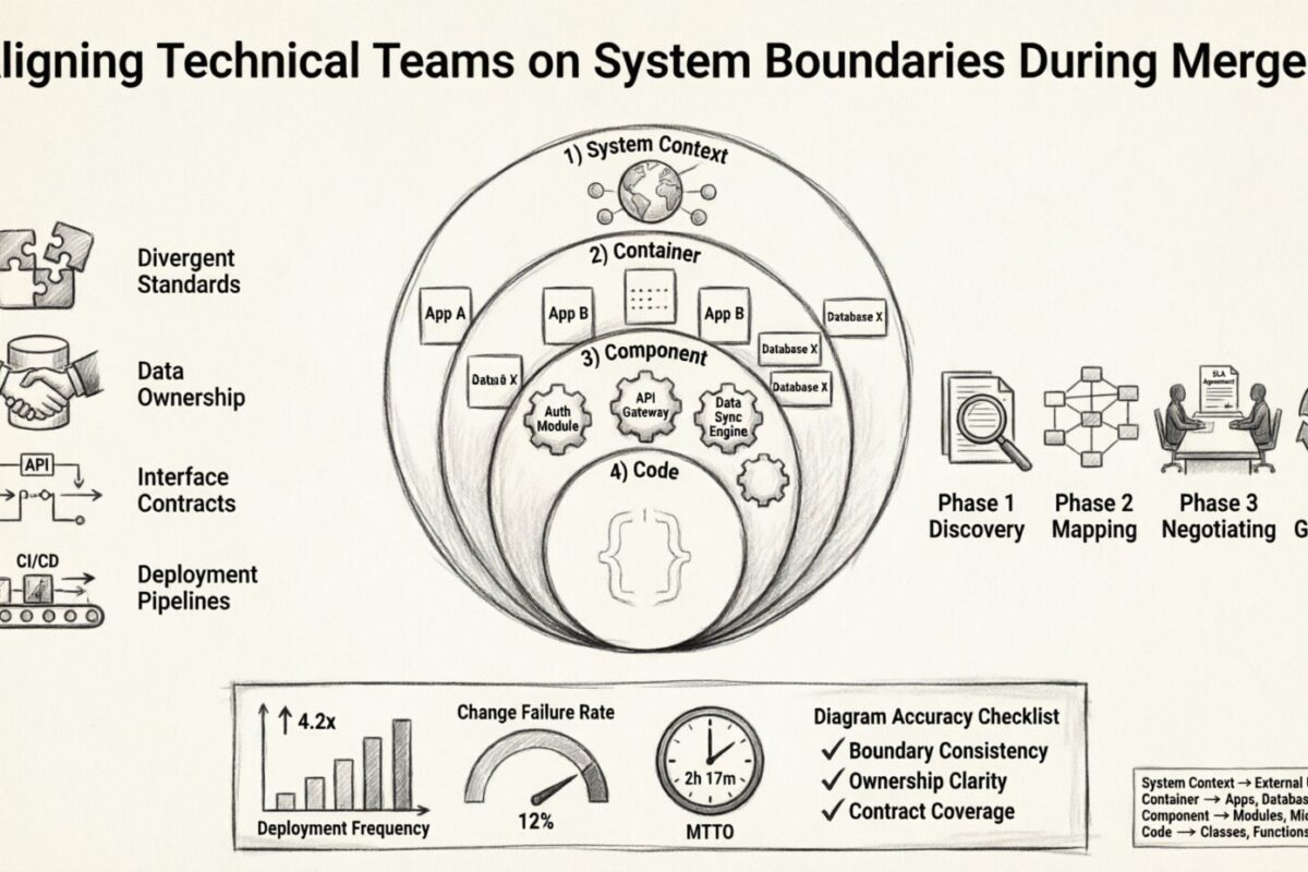 C4 Model Guide: Aligning Technical Teams on System Boundaries During Mergers C4 Model Guide: Aligning Technical Teams on System Boundaries During Mergers