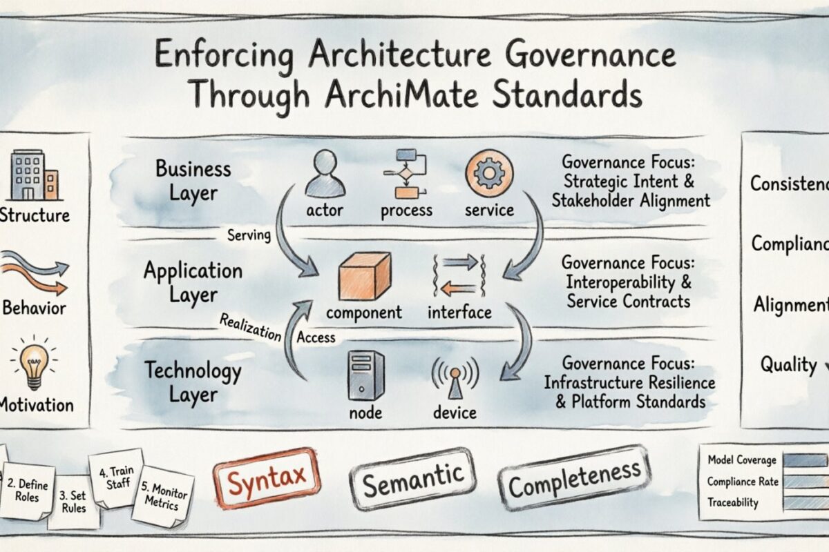 Enforcing Architecture Governance Through ArchiMate Standards