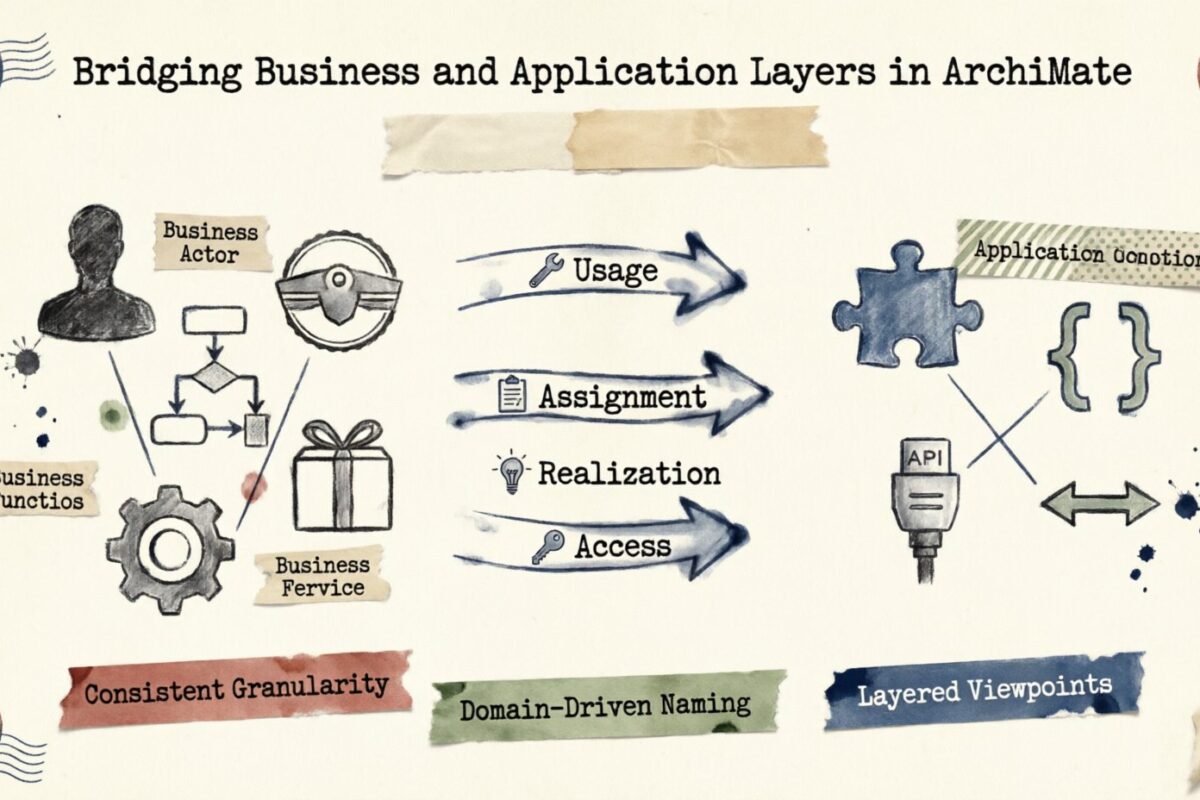 Bridging Business and Application Layers in ArchiMate Bridging Business and Application Layers in ArchiMate