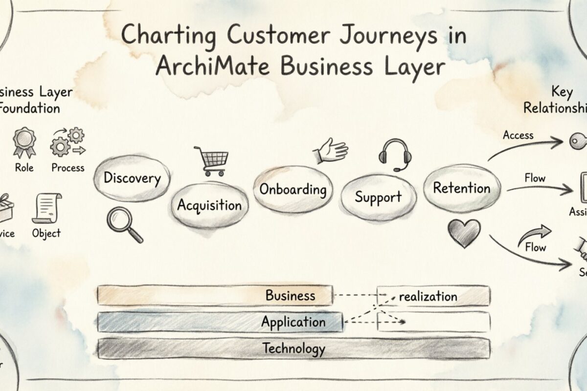 Charting Customer Journeys in ArchiMate Business Layer