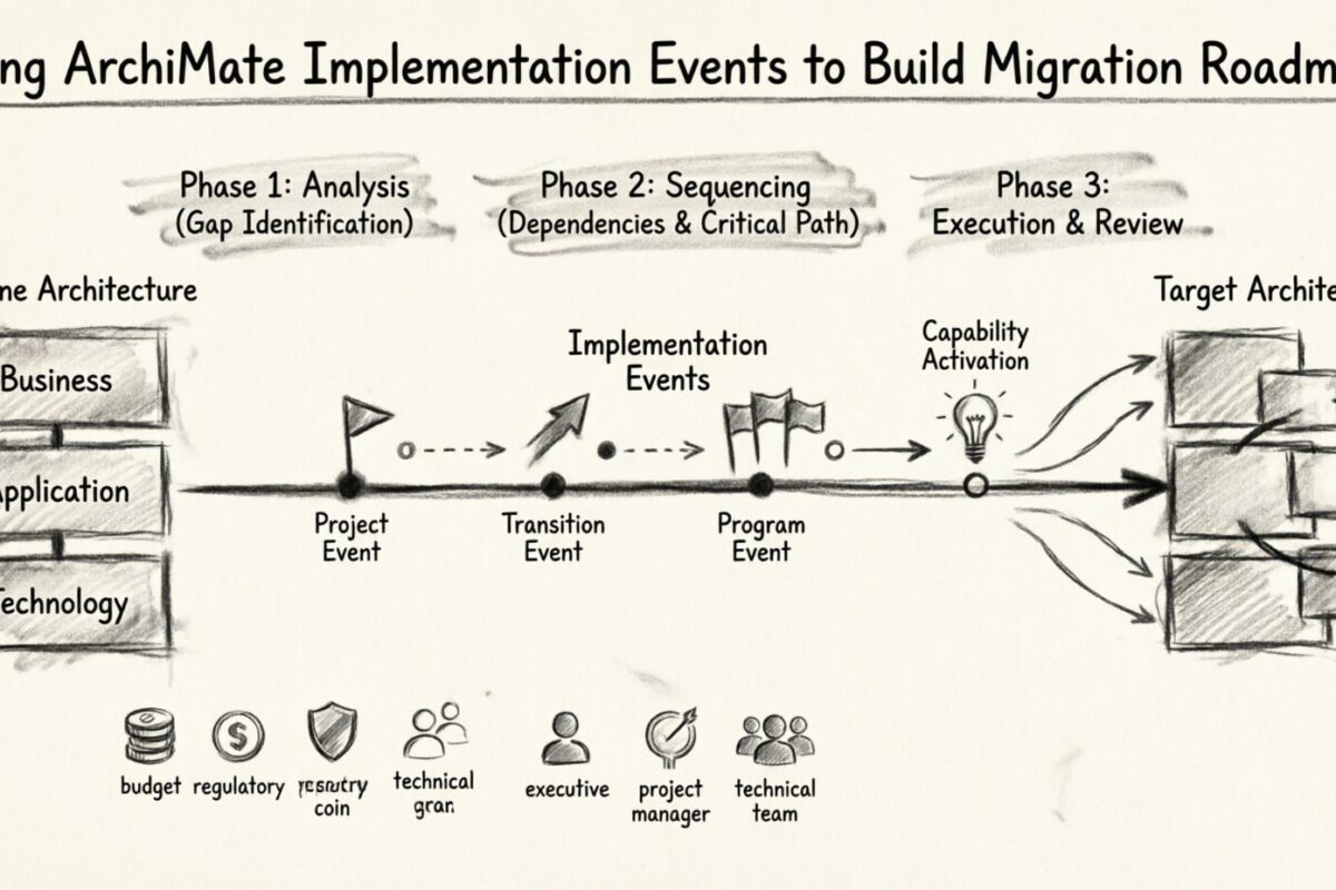 Building Migration Roadmaps Using ArchiMate Implementation Events