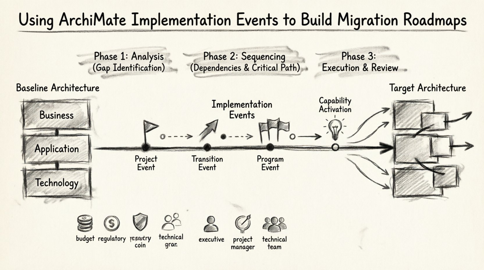 Building Migration Roadmaps Using ArchiMate Implementation Events Building Migration Roadmaps Using ArchiMate Implementation Events