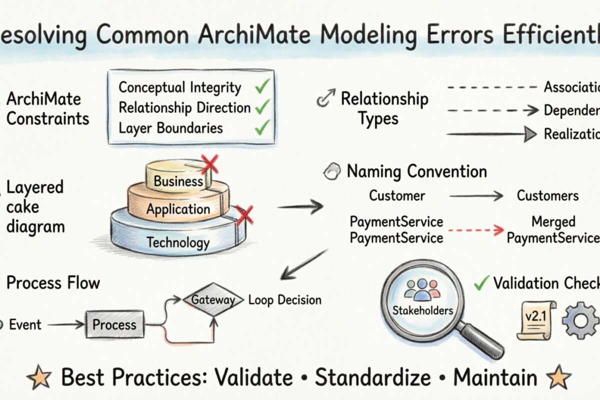 Resolving Common ArchiMate Modeling Errors Efficiently Resolving Common ArchiMate Modeling Errors Efficiently