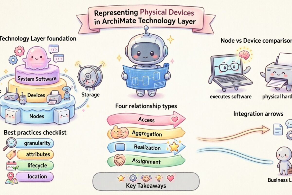 Representing Physical Devices in ArchiMate Technology Layer