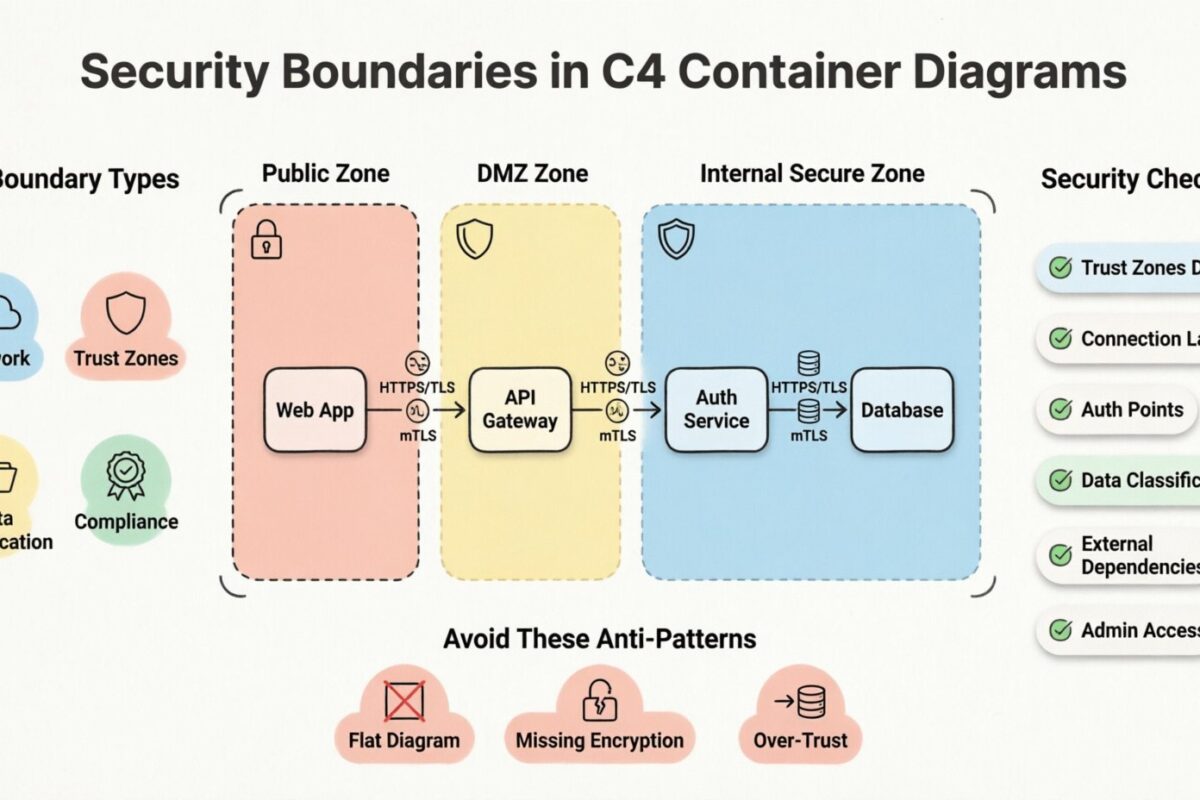 Incorporating Security Boundaries into C4 Container Diagrams Incorporating Security Boundaries into C4 Container Diagrams
