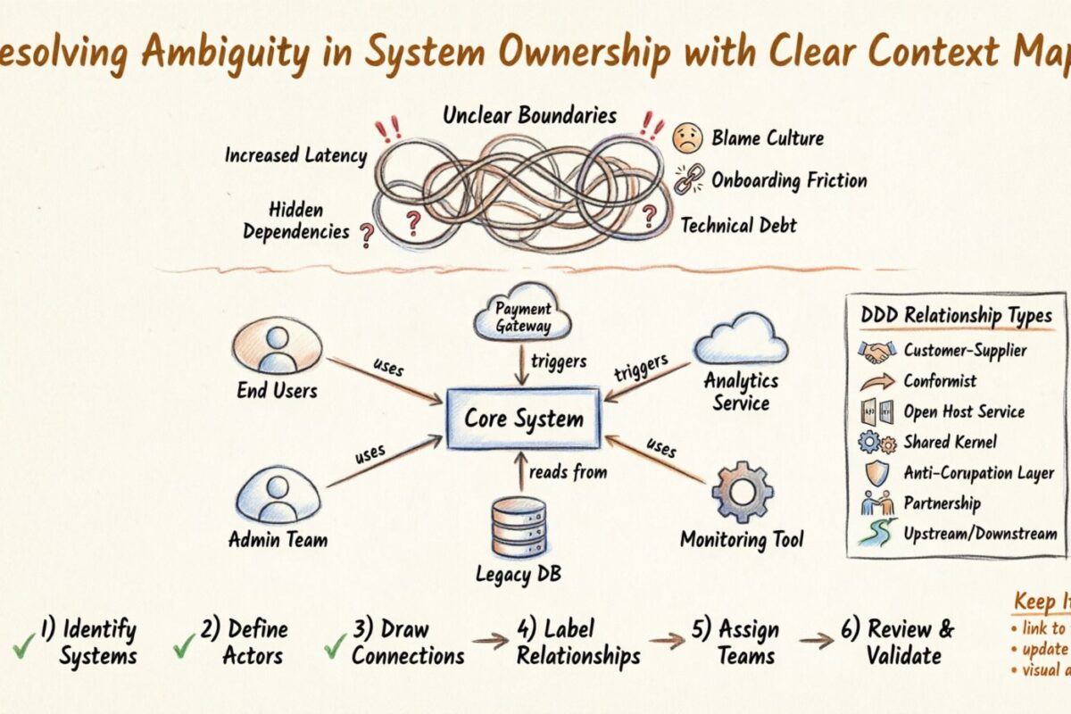 Resolving Ambiguity in System Ownership with Clear Context Maps