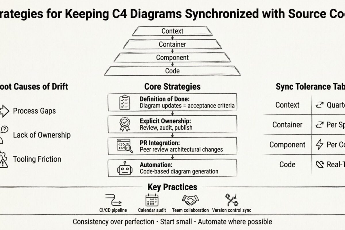 Strategies for Keeping C4 Diagrams Synchronized with Source Code Strategies for Keeping C4 Diagrams Synchronized with Source Code