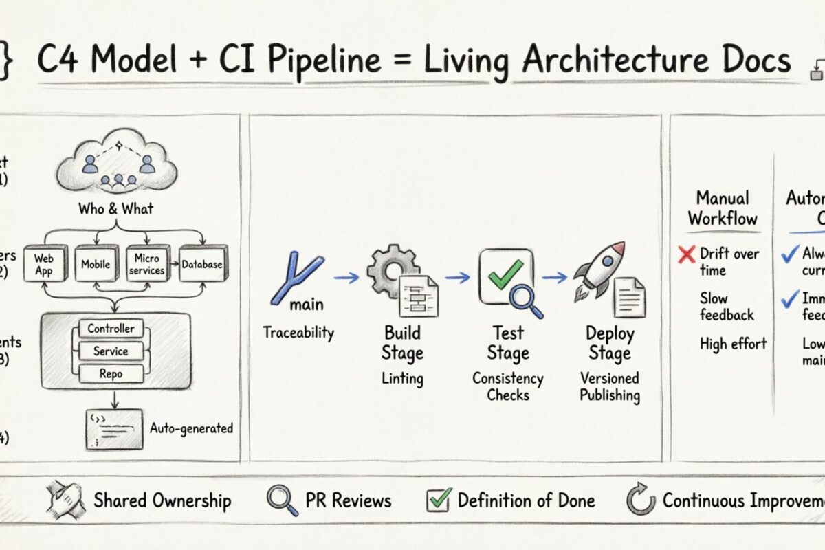 Embedding C4 Practices into Continuous Integration Pipelines