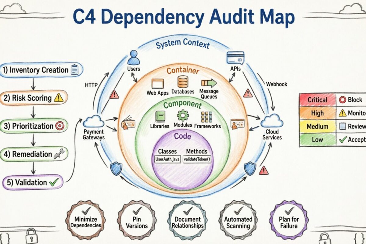 Auditing External Dependencies Using C4 Relationship Maps Auditing External Dependencies Using C4 Relationship Maps