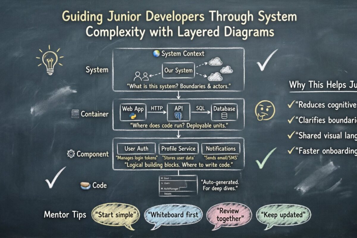 C4 Model Guide: Guiding Junior Developers Through System Complexity with Layered Diagrams C4 Model Guide: Guiding Junior Developers Through System Complexity with Layered Diagrams