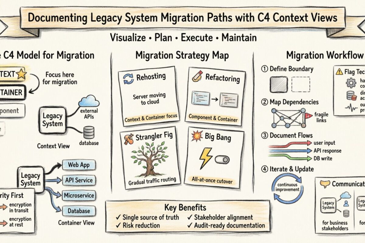 Documenting Legacy System Migration Paths with C4 Context Views Documenting Legacy System Migration Paths with C4 Context Views