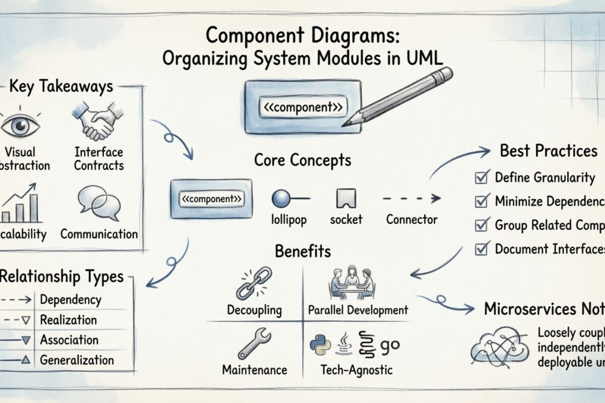 Component Diagrams: Organizing System Modules Component Diagrams: Organizing System Modules