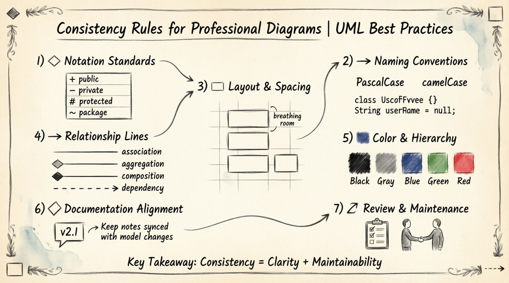 UML Guide: Consistency Rules for Professional Diagrams UML Guide: Consistency Rules for Professional Diagrams