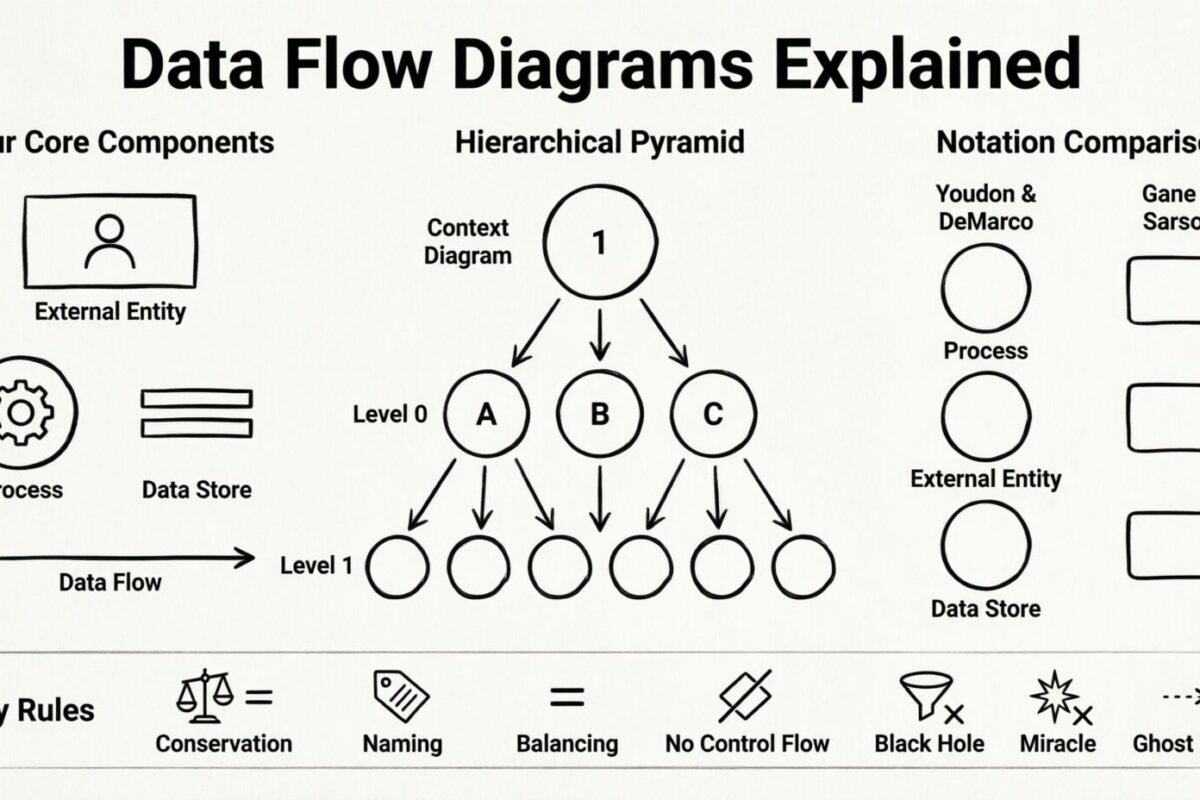 Data Flow Diagrams Explained: Definitions and Structures