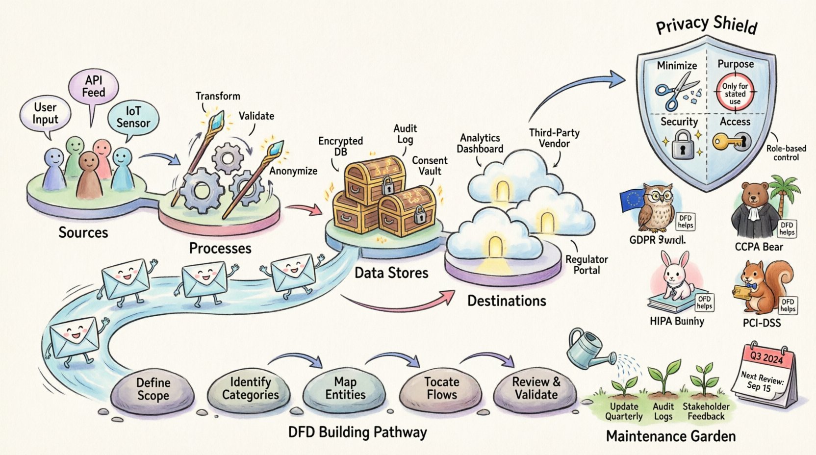 Data Flow Diagrams and Privacy Compliance: What You Need to Know