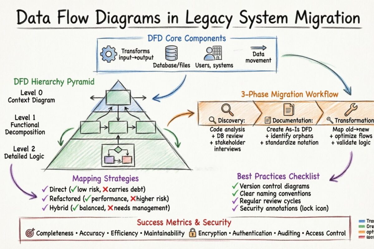 Data Flow Diagrams in Legacy System Migration