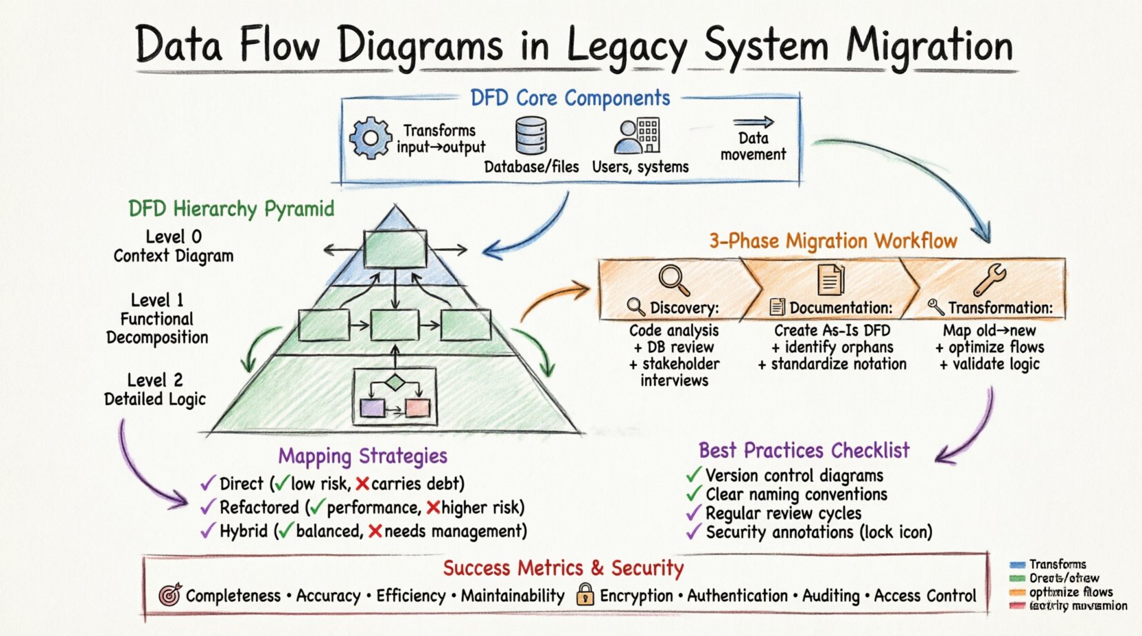 Data Flow Diagrams in Legacy System Migration