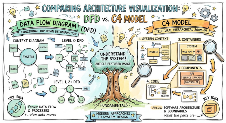Visualizing System Design: DFD and C4 Model Structural Hierarchy - Viz ...