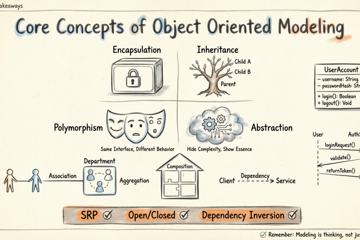 Core Concepts of Object Oriented Modeling Core Concepts of Object Oriented Modeling