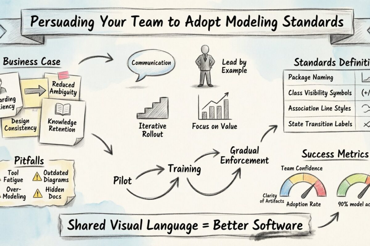 Persuading Your Team to Adopt Modeling Standards Persuading Your Team to Adopt Modeling Standards