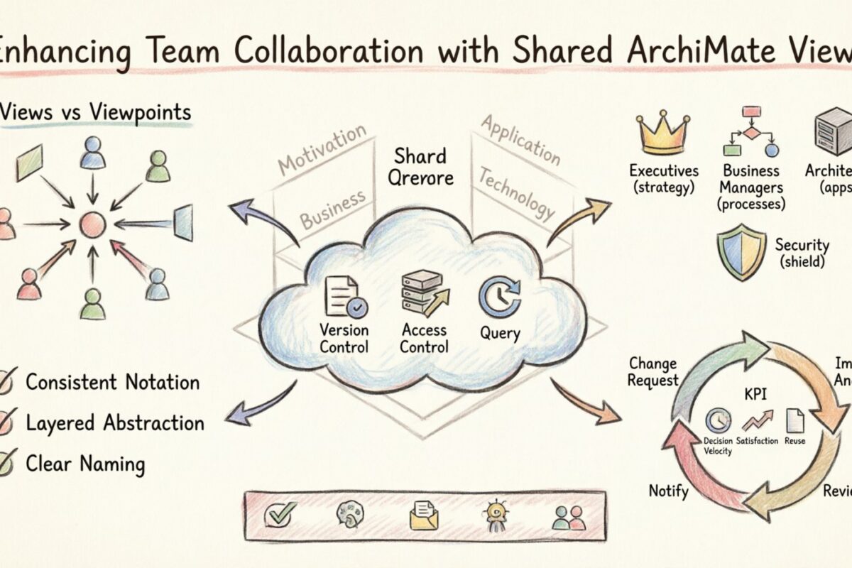 Enhancing Team Collaboration with Shared ArchiMate Views
