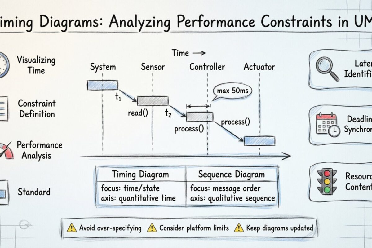 UML Guide: Timing Diagrams – Analyzing Performance Constraints