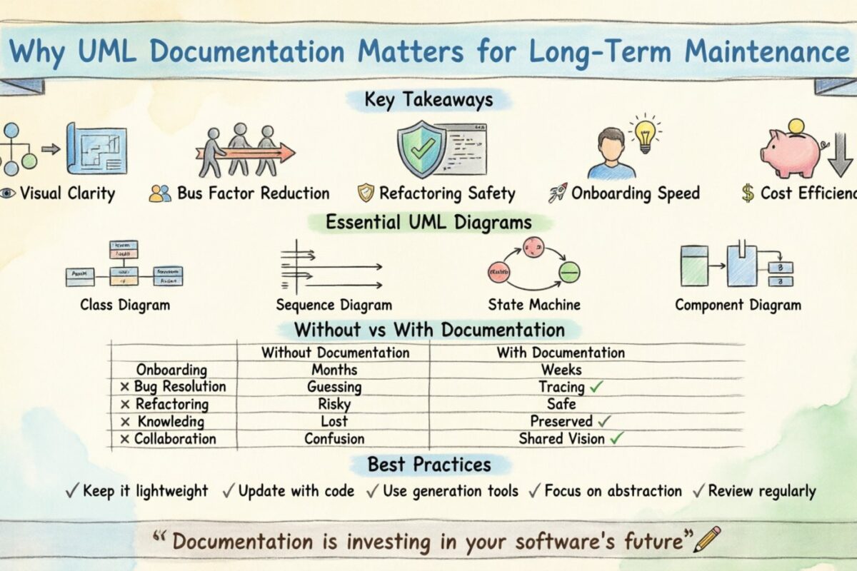 UML Guide: Why Documentation Matters for Long Term Maintenance