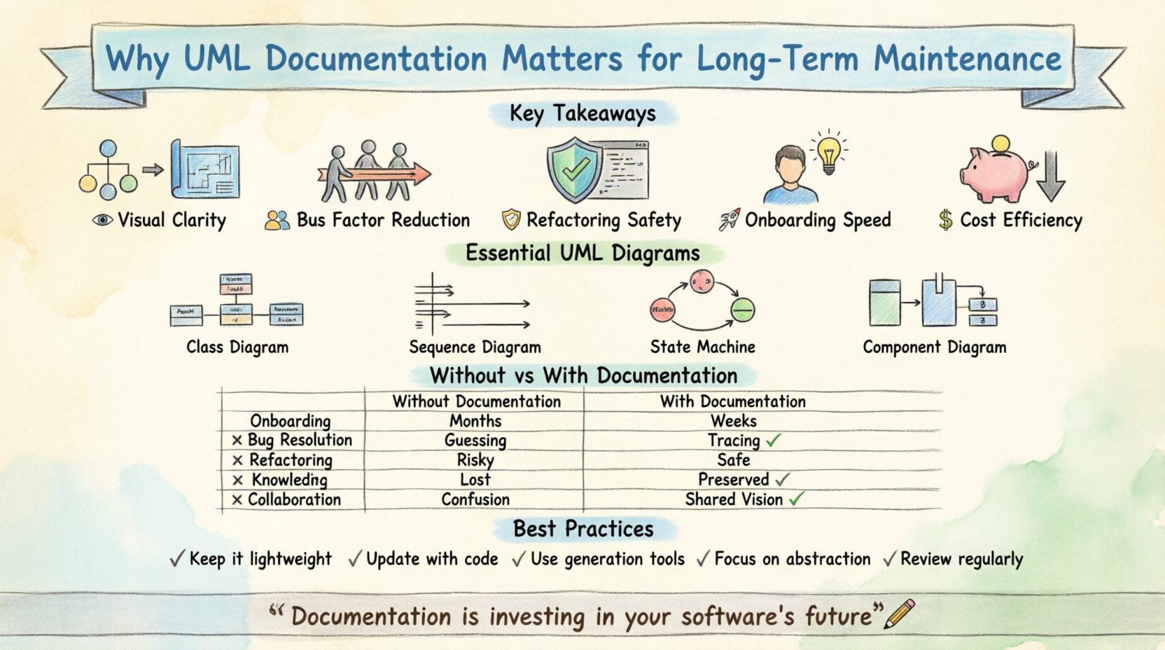 UML Guide: Why Documentation Matters for Long Term Maintenance