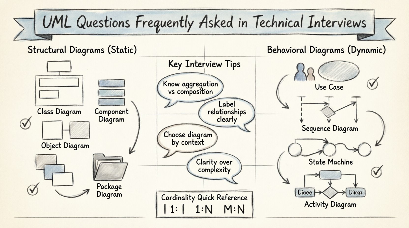 UML Questions Frequently Asked in Technical Interviews