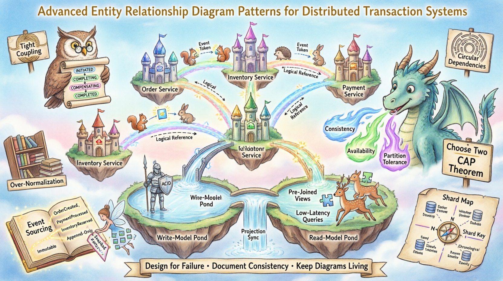 Advanced Entity Relationship Diagram Patterns for Complex Distributed Transaction Systems Advanced Entity Relationship Diagram Patterns for Complex Distributed Transaction Systems