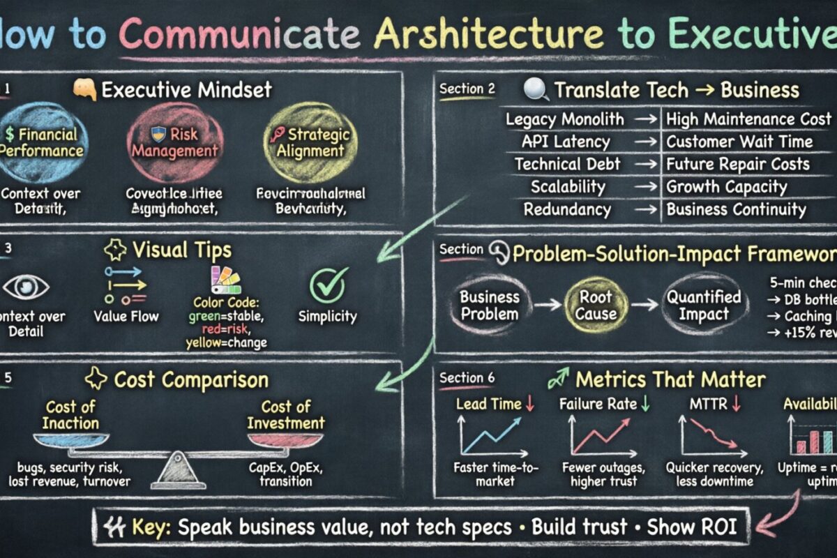 How to Communicate Complex Architecture Concepts to Business Executives