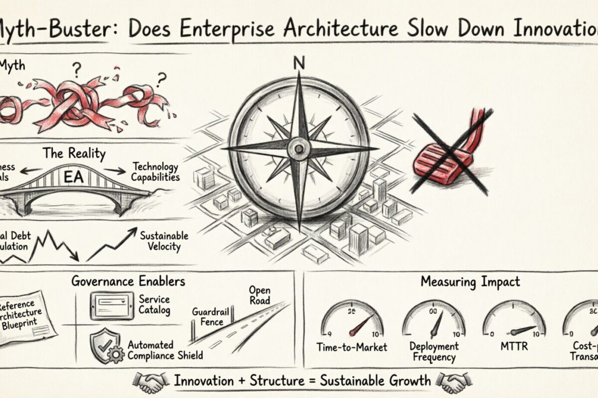 Myth-Buster: Does Enterprise Architecture Slow Down Innovation?