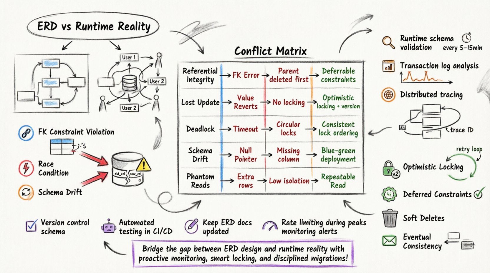 Troubleshooting Entity Relationship Diagram Conflicts in Highly Concurrent Backend Systems Troubleshooting Entity Relationship Diagram Conflicts in Highly Concurrent Backend Systems