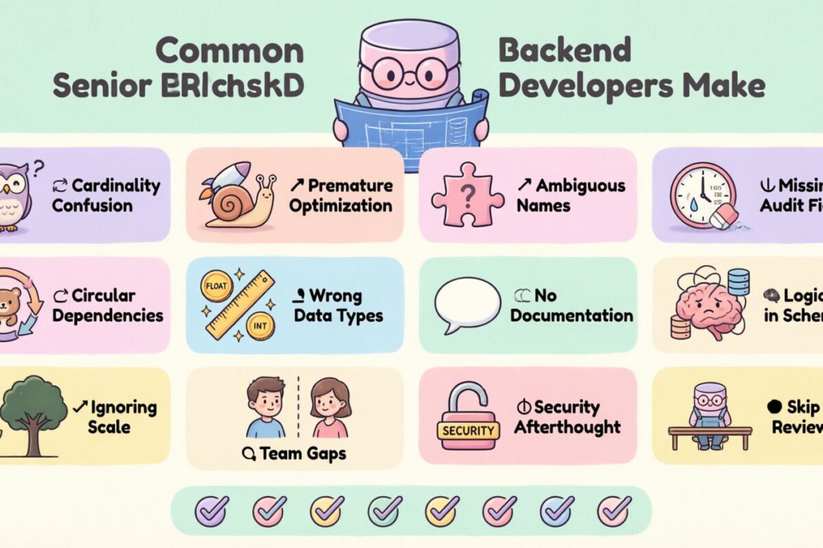 Common Mistakes Senior Backend Developers Make When Designing Entity Relationship Diagrams