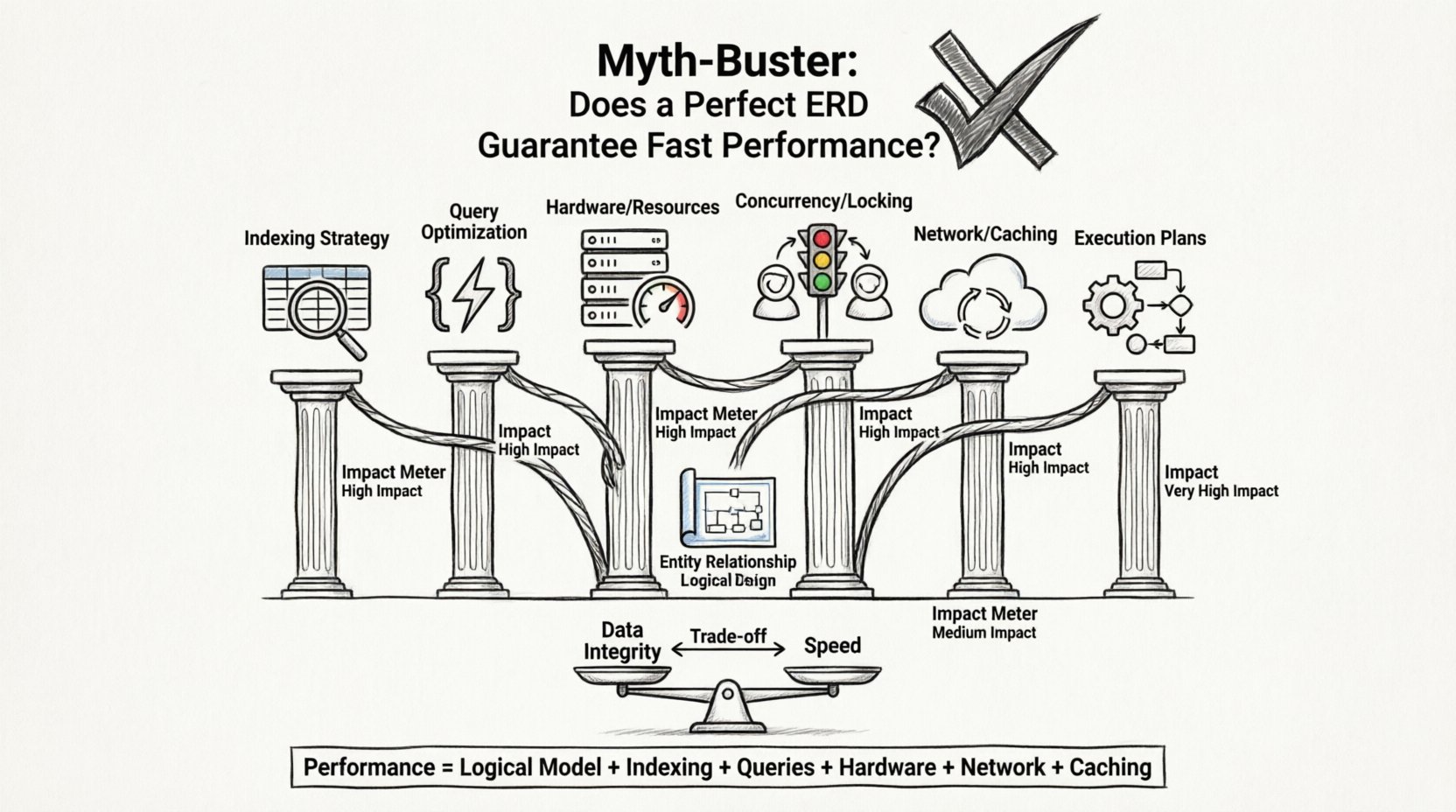 Myth-Buster: Does a Perfect Entity Relationship Diagram Guarantee Fast Application Response? Myth-Buster: Does a Perfect Entity Relationship Diagram Guarantee Fast Application Response?