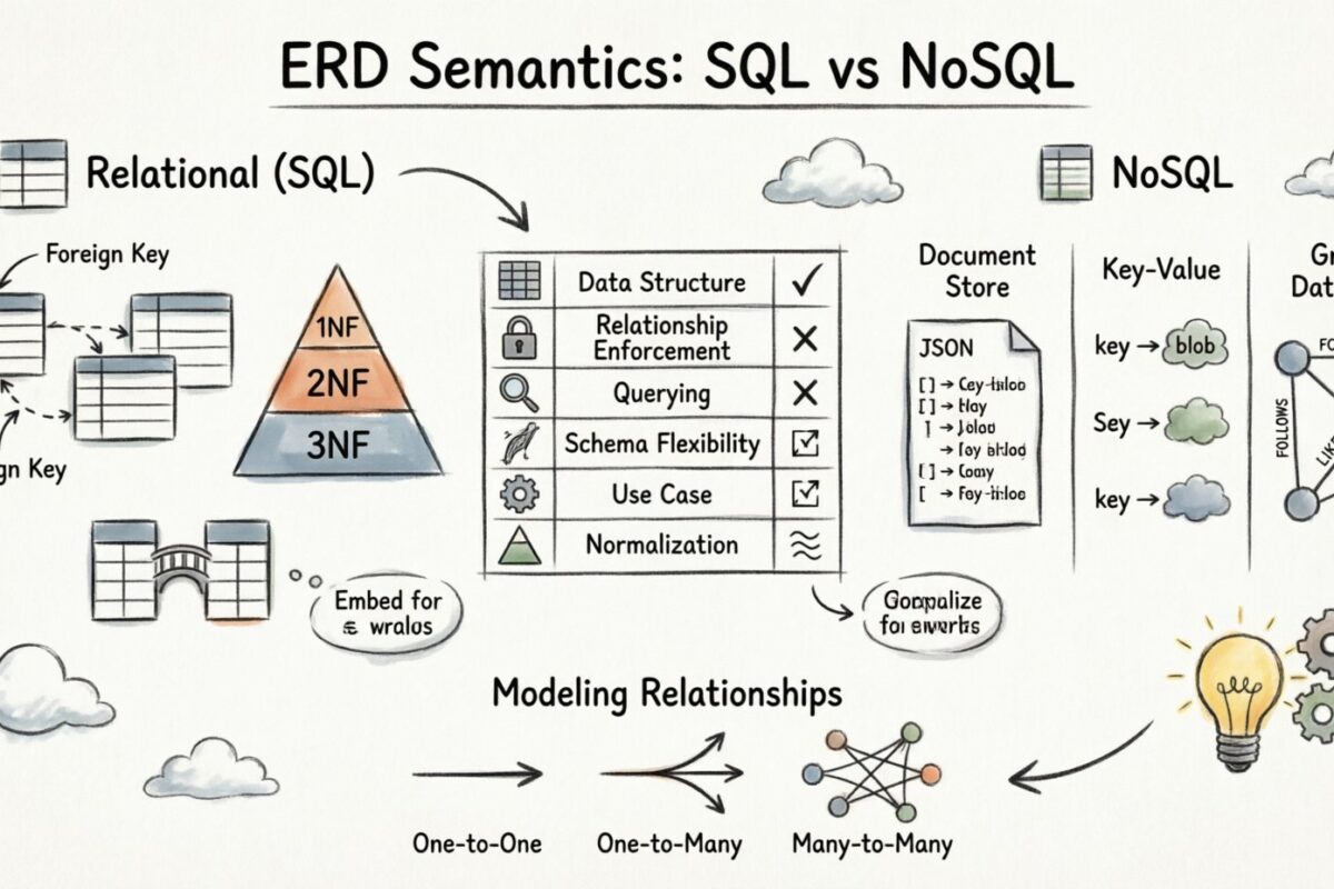Definitive Overview of Entity Relationship Diagram Semantics Across SQL and NoSQL Environments Definitive Overview of Entity Relationship Diagram Semantics Across SQL and NoSQL Environments