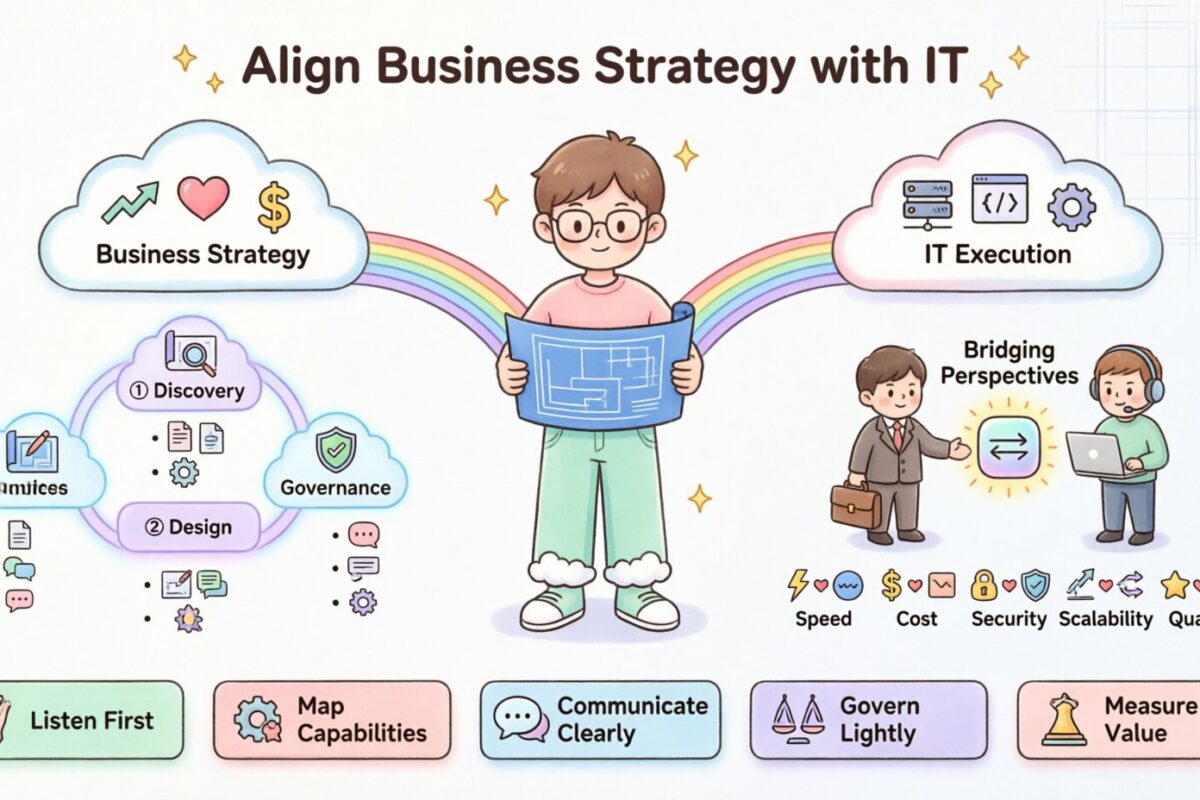 How to Align Business Strategy with IT: A Practical Guide for Domain Architects